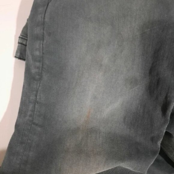 Rock Revival Jeans Mens‎ 42x33 Washed Black Dan Alt Straight Distressed - Picture 6 of 14